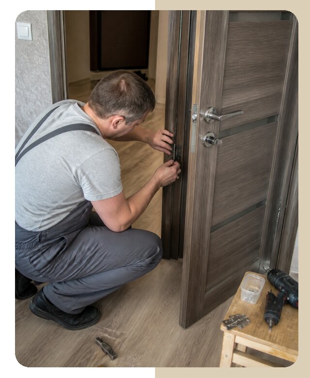 Замена дверных петель в Нижнекамске по цене от 2535 р. | ДвериЛегко-Нжм